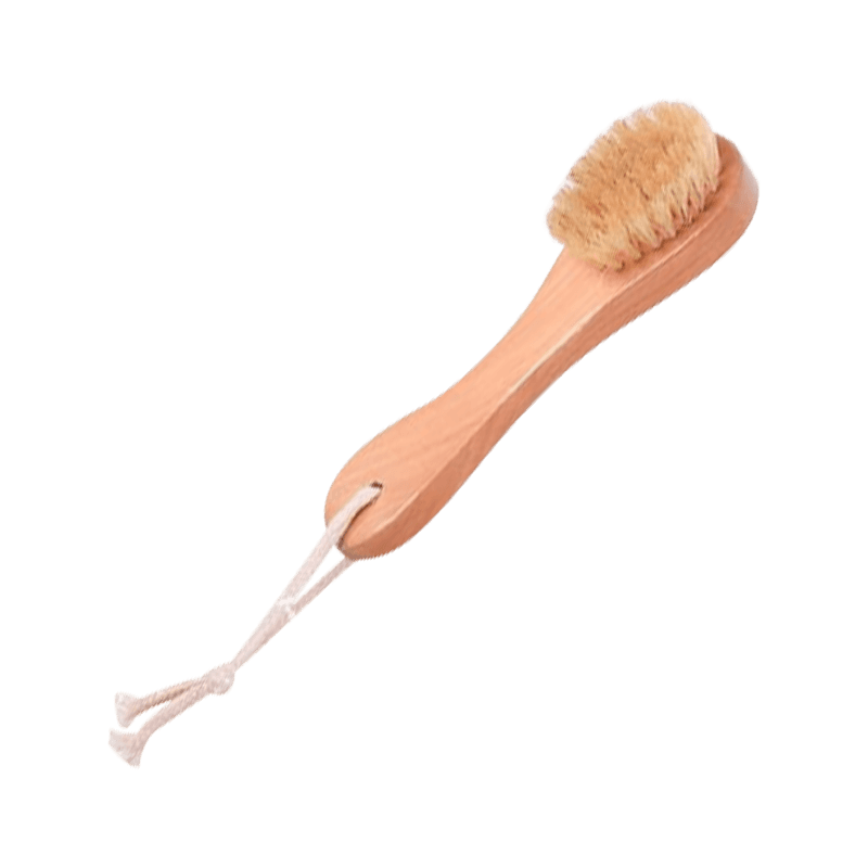 Bamboo Face Brush For Dry And Wet Brushing