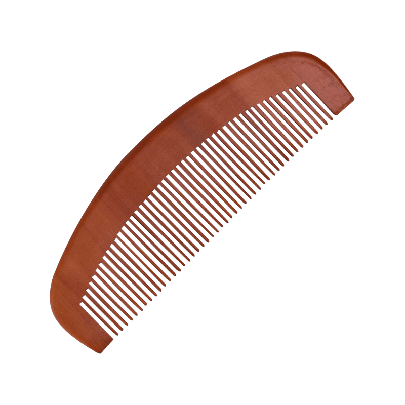 Wooden Wide Tooth Flat Comb